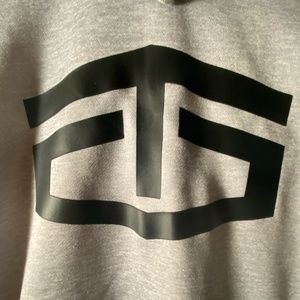 TAPOUT Grey Sleeveless Hoodie Men's